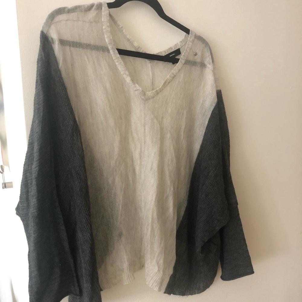 Diesel Lightweight Grey Sweater